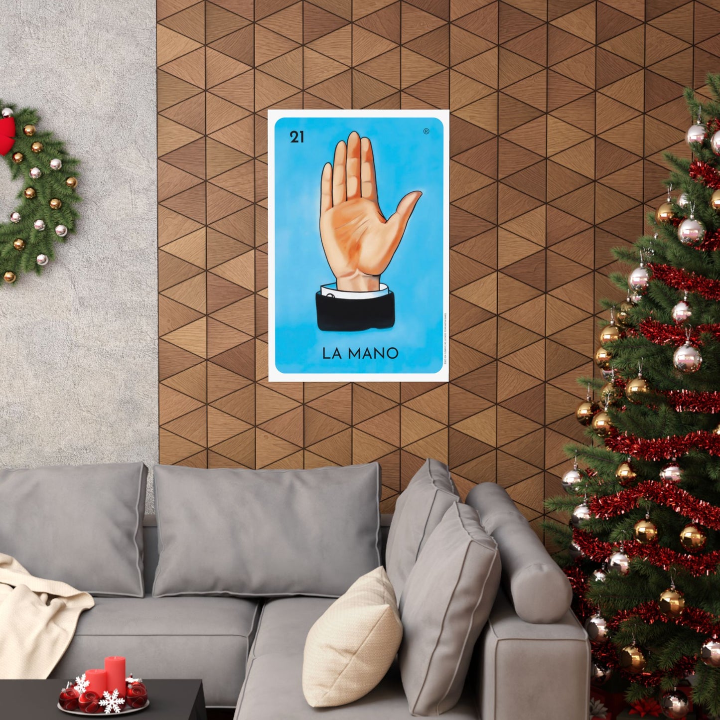 La Mano (The Hand) – Official Lotería® Poster