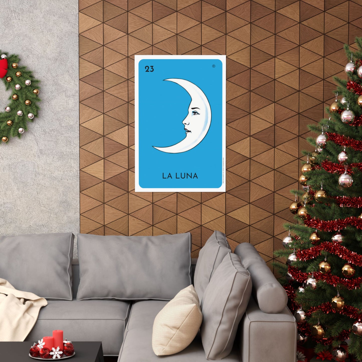 La Luna Vertical Matte Poster