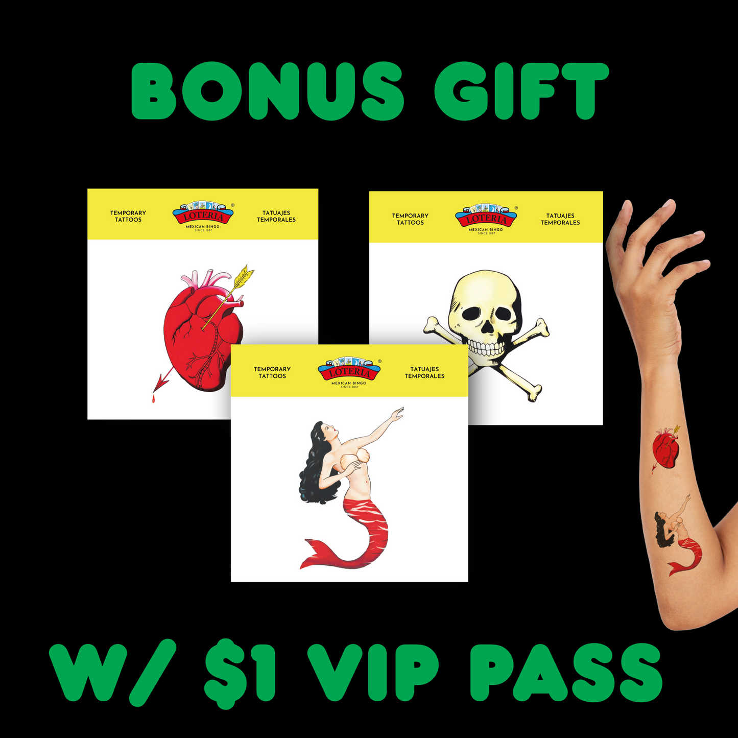🎟️ Lotería Tarot VIP Pass – $1 Early Access