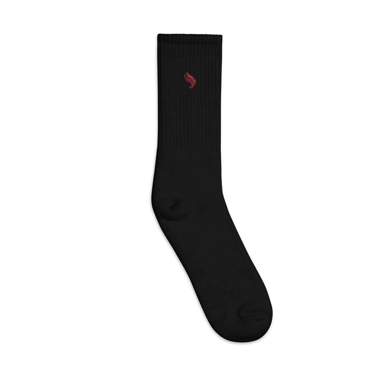 El camarón | Embroidered socks