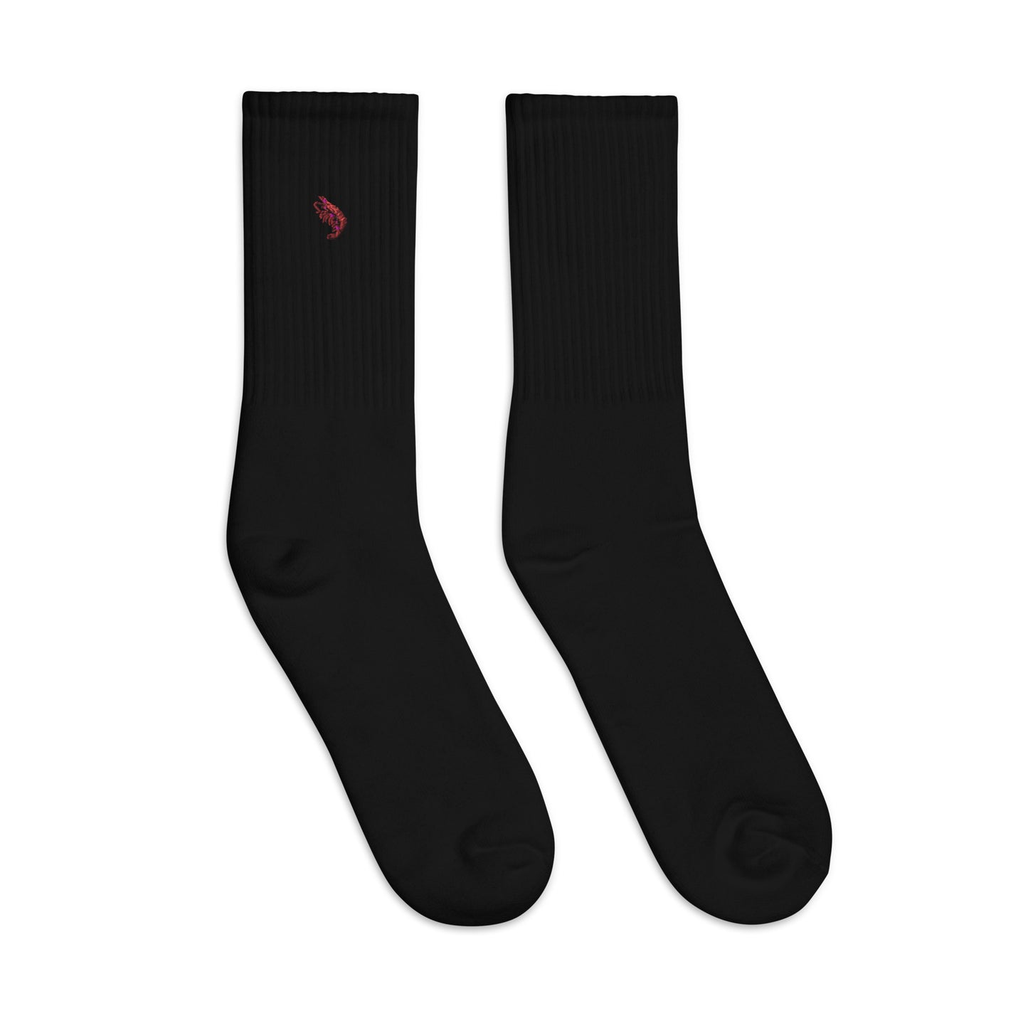 El camarón | Embroidered socks