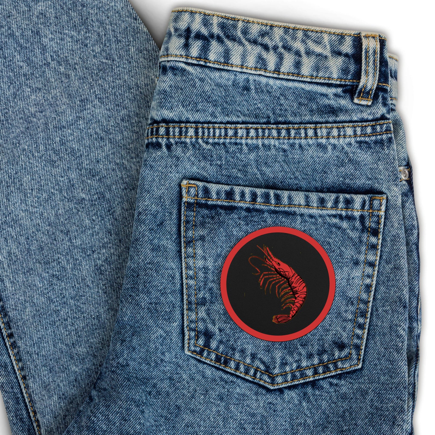 El camarón | Embroidered patch