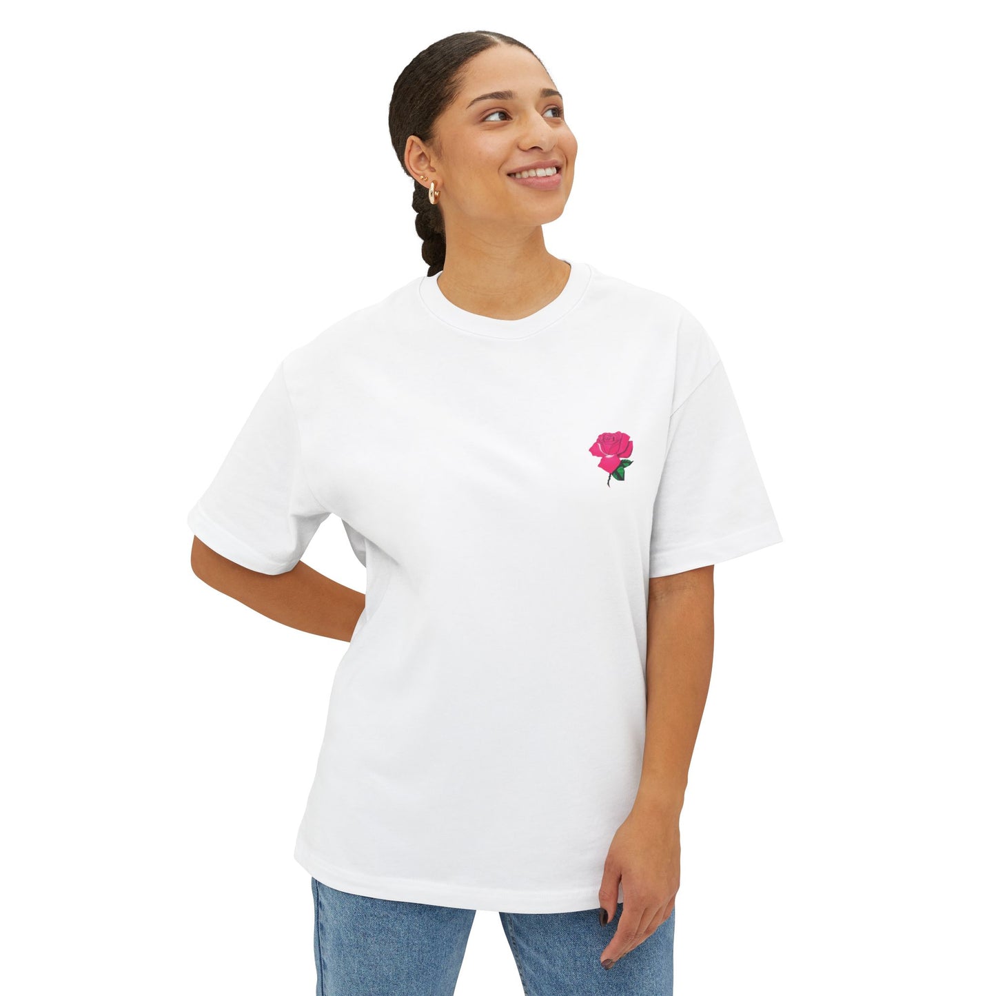Lotería Rose Unisex Oversized T-shirt