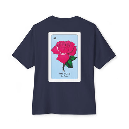 Lotería Rose Unisex Oversized T-shirt