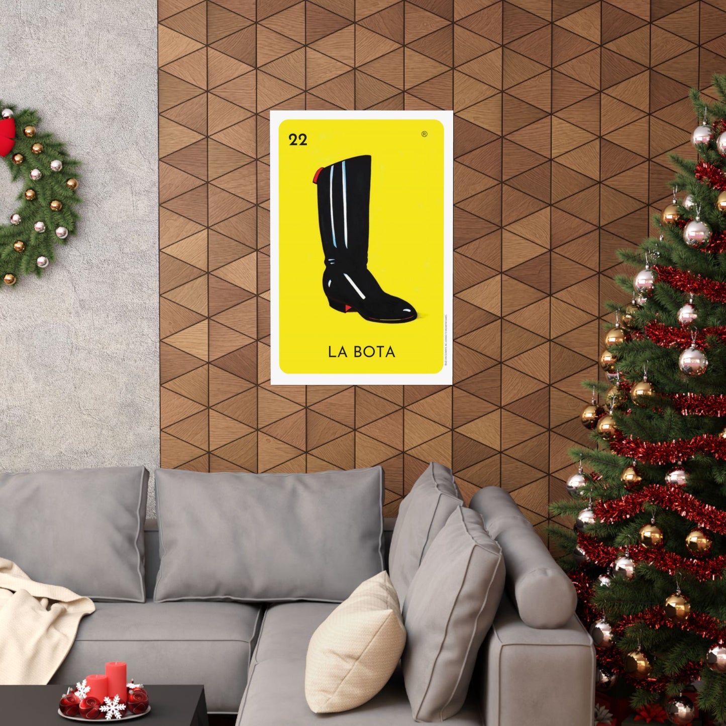 La Bota (The Boot) – Official Lotería® Poster