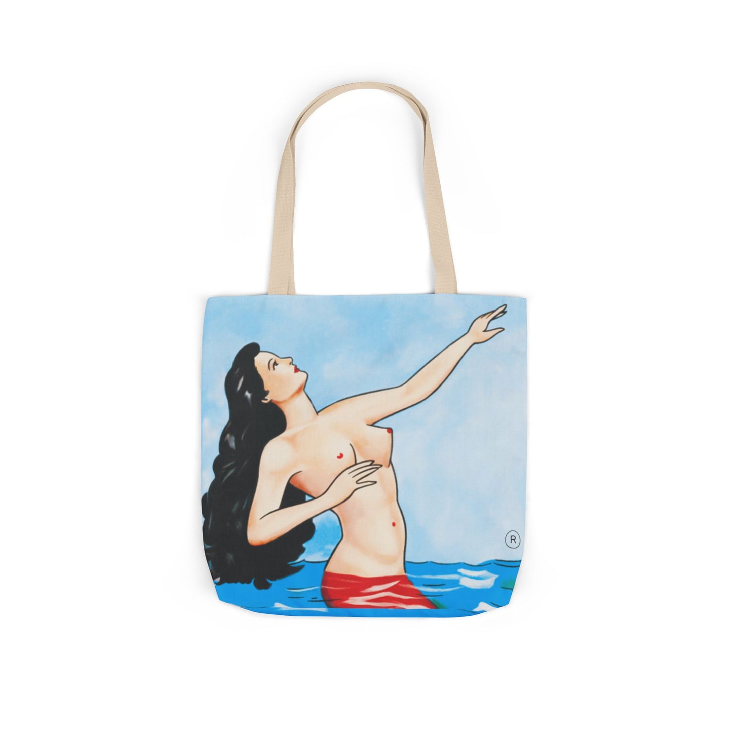 Copy of Canvas Tote Bag, 5-Color Straps