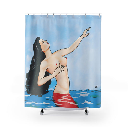 La Sirena Shower Curtain