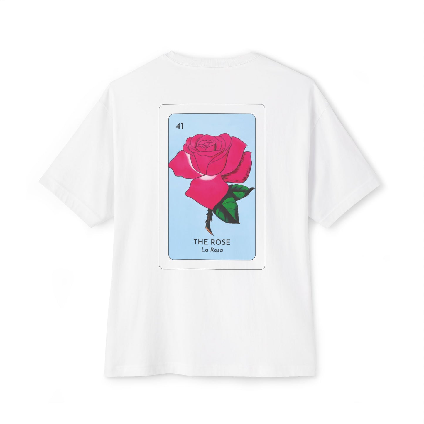 Lotería Rose Unisex Oversized T-shirt