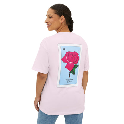 Lotería Rose Unisex Oversized T-shirt