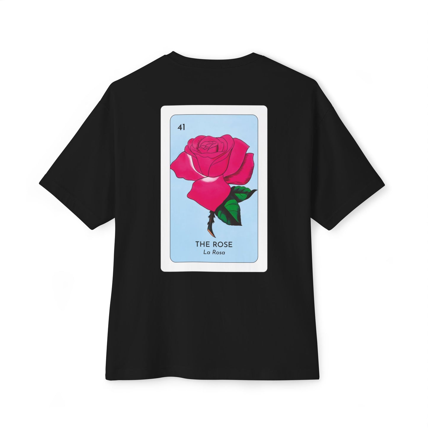Lotería Rose Unisex Oversized T-shirt