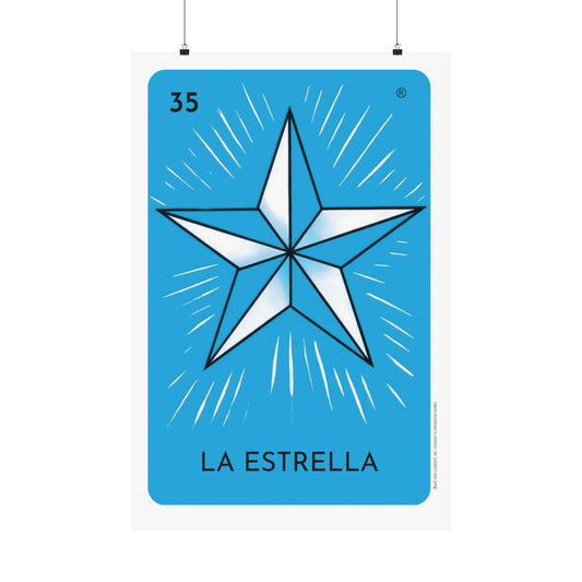 La Estrella (The Star) – Official Lotería® Poster