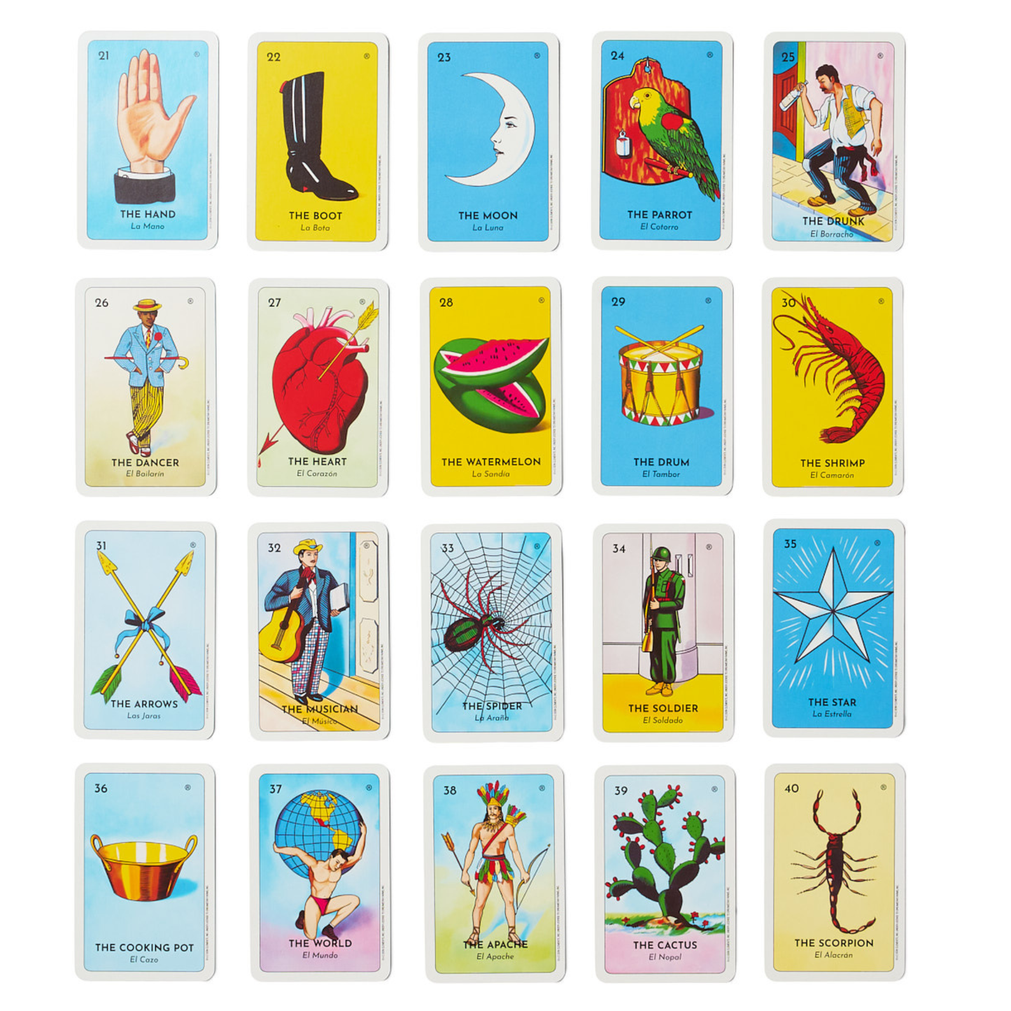 Loteria Game 'Bilingual'