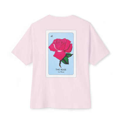 Lotería Rose Unisex Oversized T-shirt
